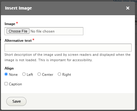 insert image options