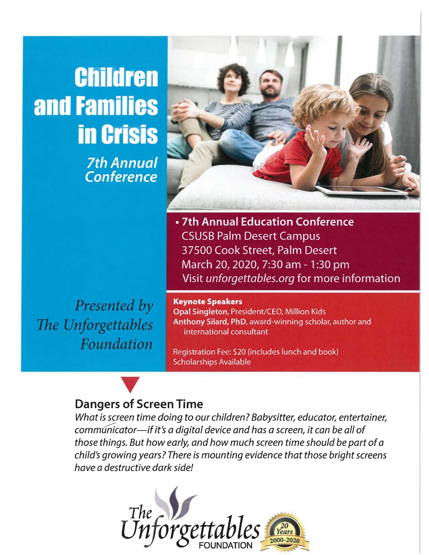 Families in Crisis event