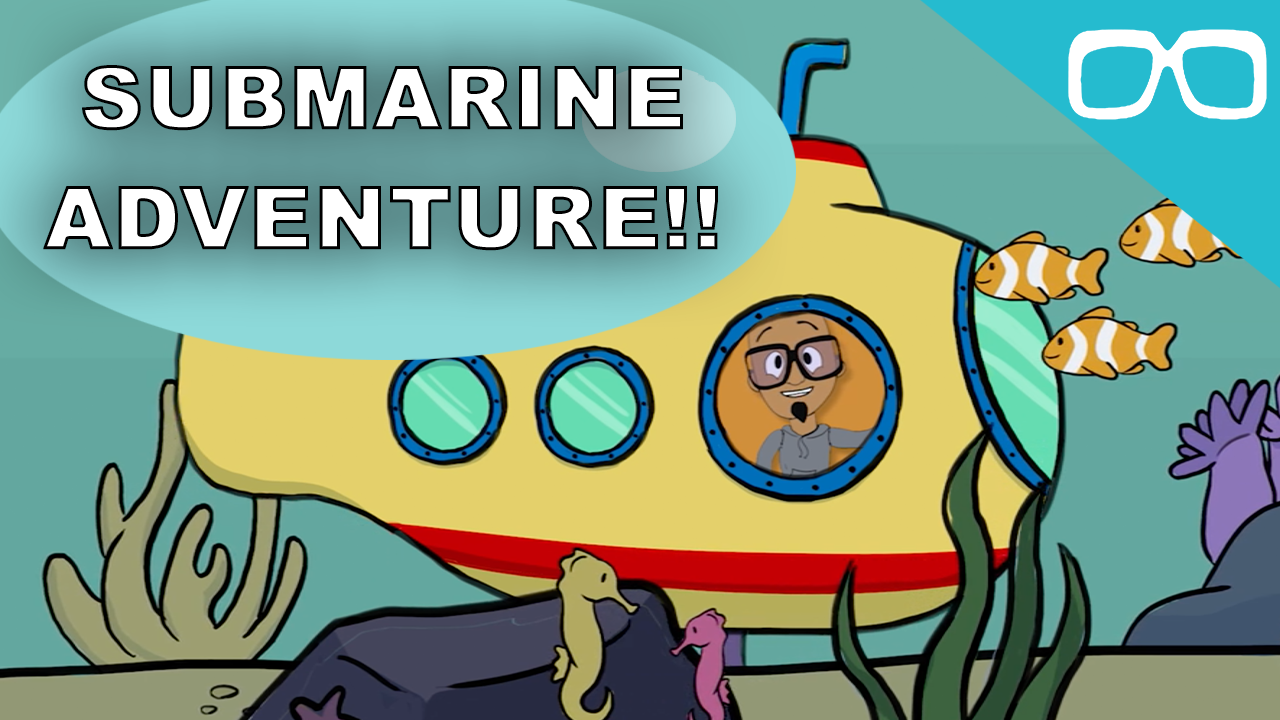 Screen capture, Mista Pat Submarine Adventure