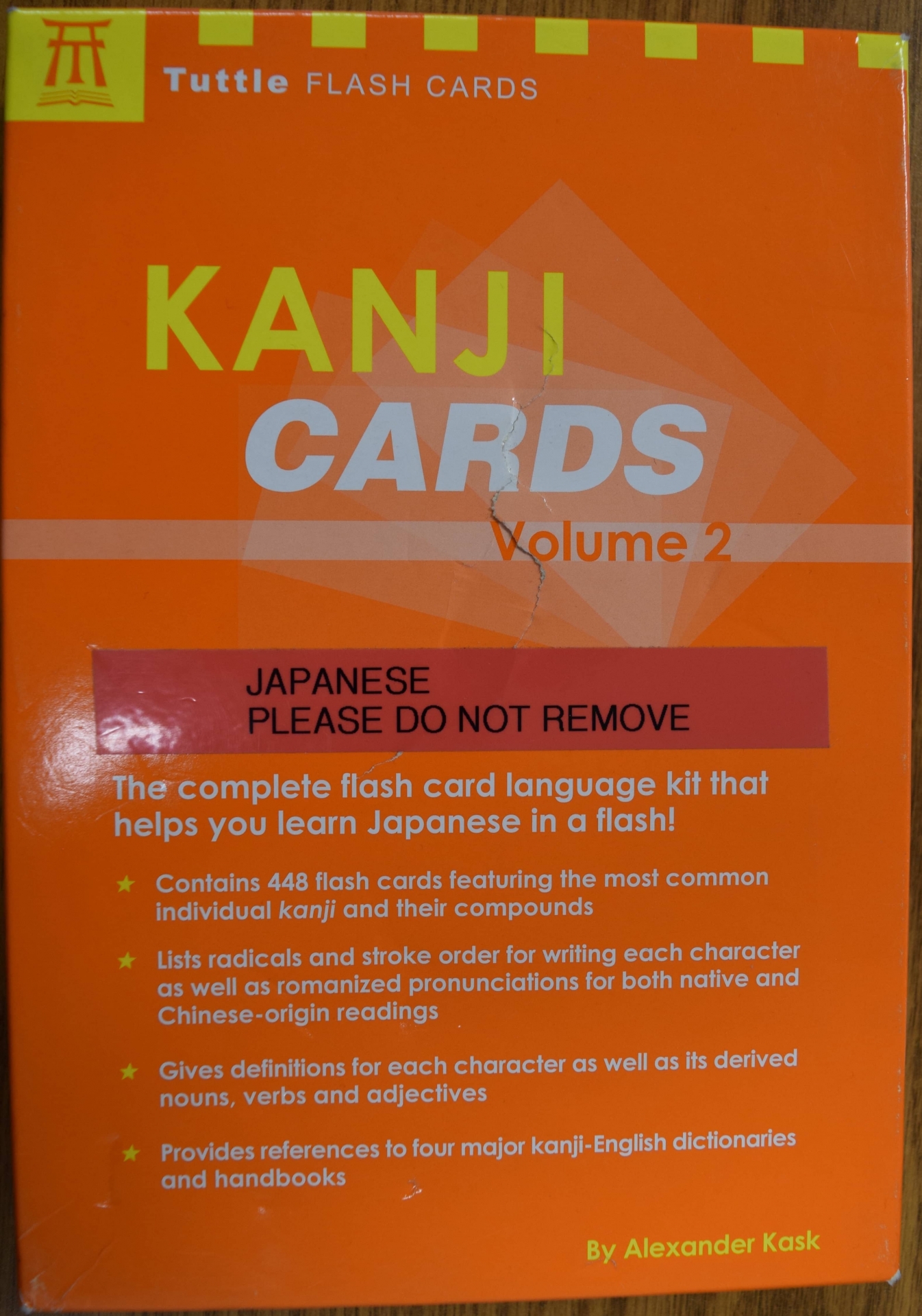 Kanji Cards Volume 2