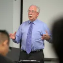 Guy giving a lecture