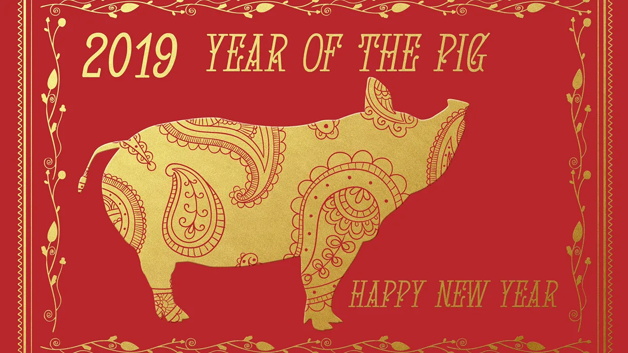 Year of the Pig flier