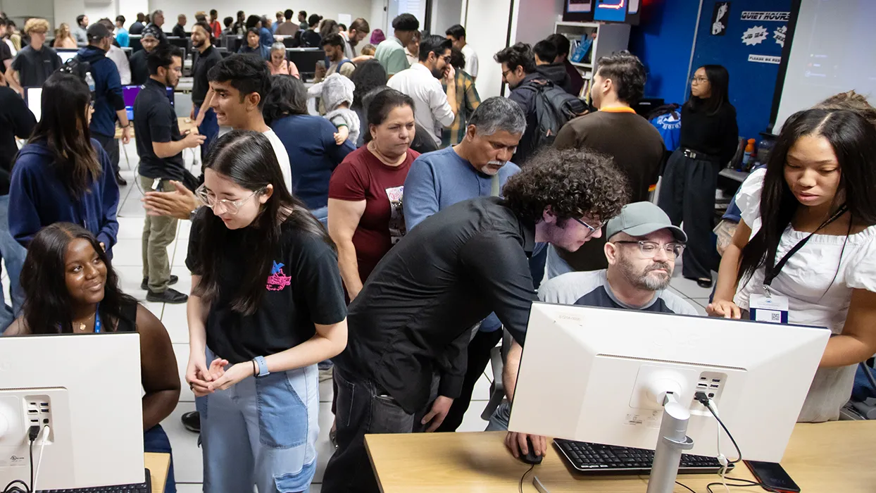 CSUSB’s Center for Cyber & AI welcomed 144 guests to the Oct. 25 open house.