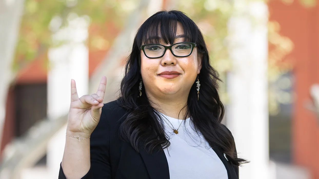 Veronica Guzman, director of CSUSB’s College Corps program.