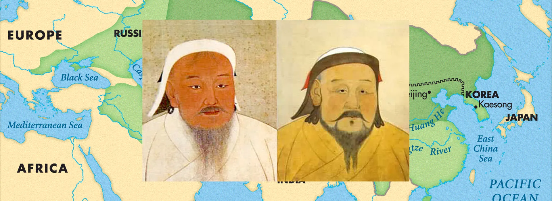 Genghis Khan and Kublai Khan topic