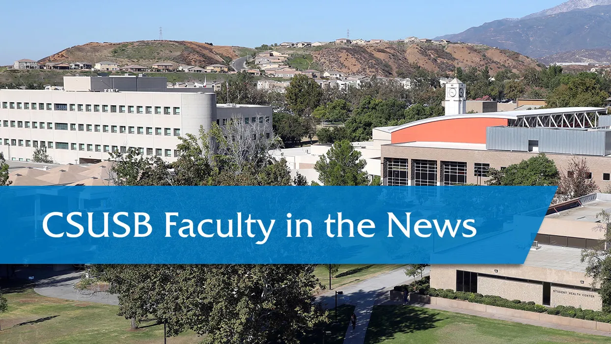 Faculty in the News Banner
