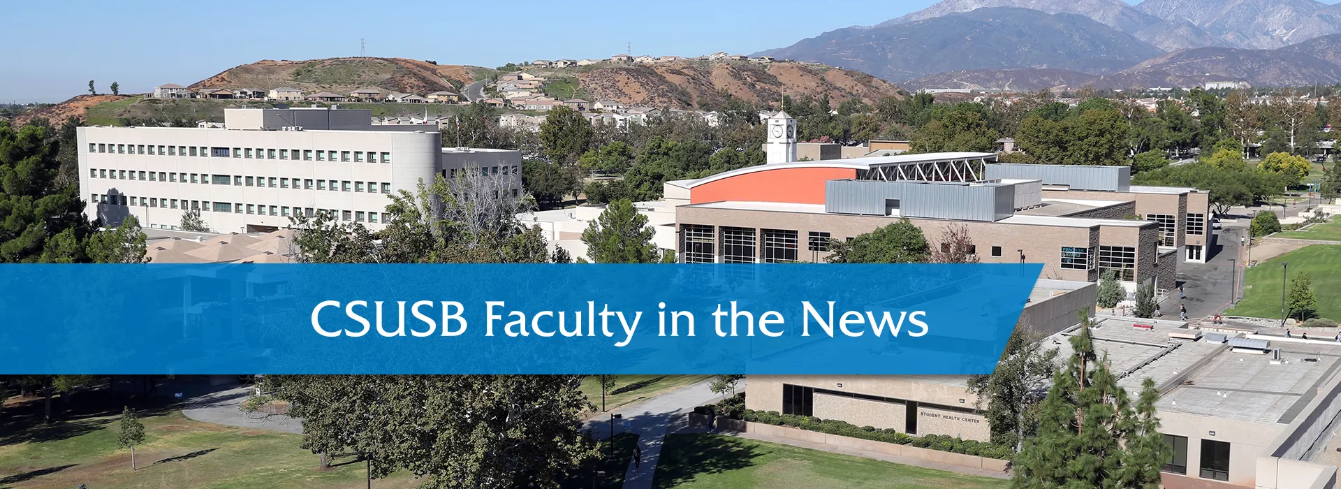 faculty in the news banner