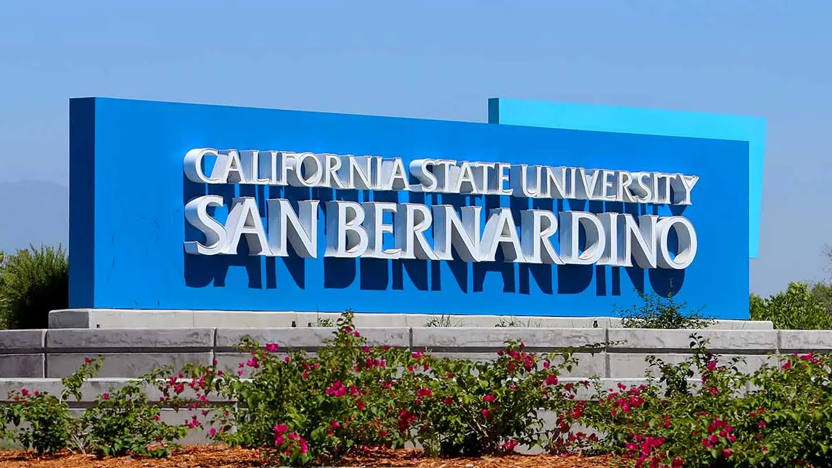 CSUSB entrance