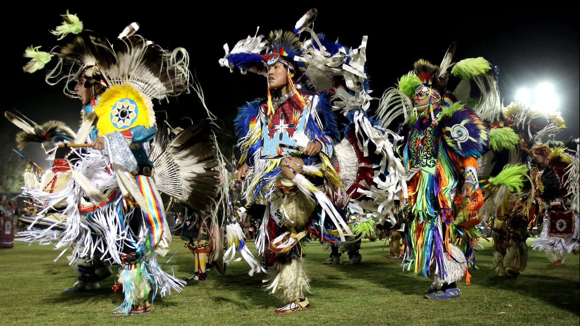 A photo from a past Pow Wow at CSUSB.