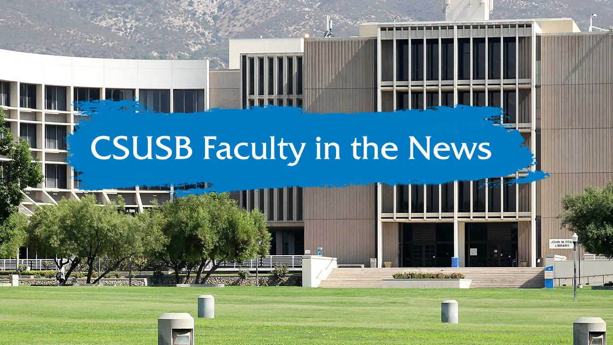 Faculty in the news, Pfau Library