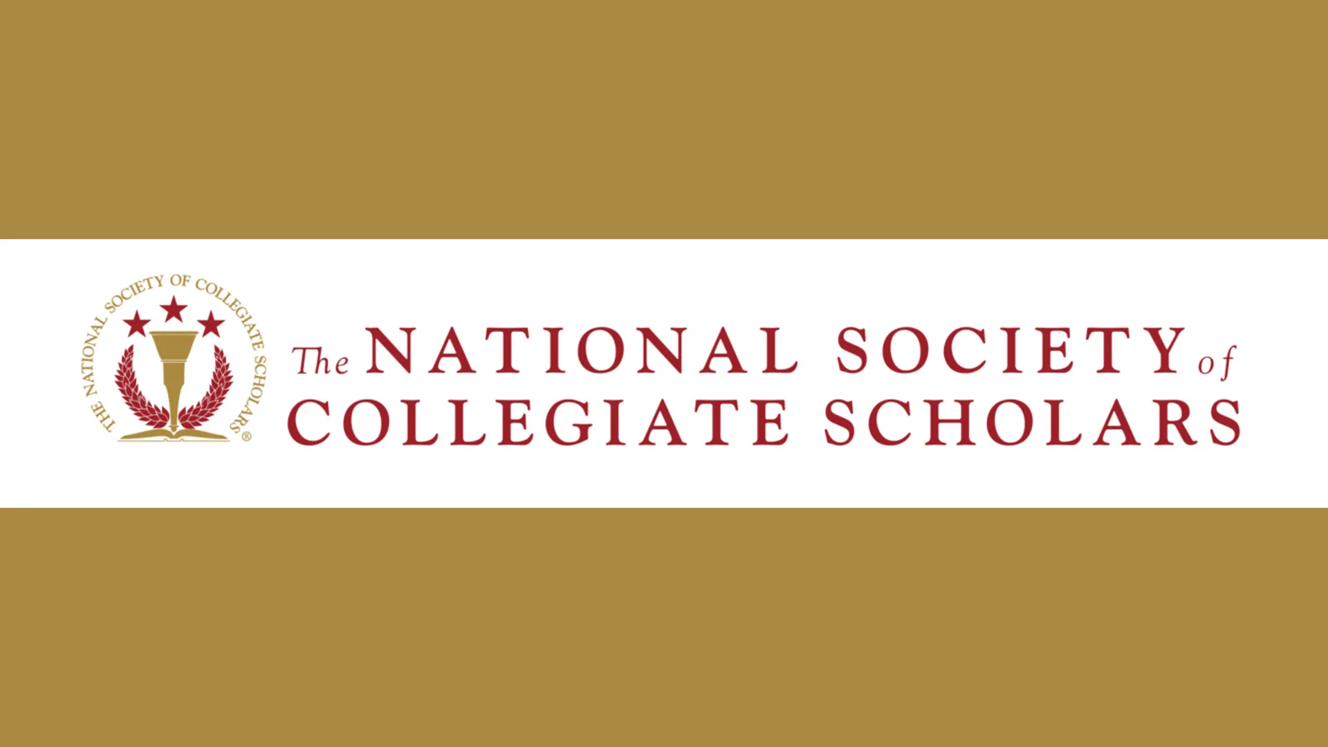 National Society of Collegiate Scholars web banner