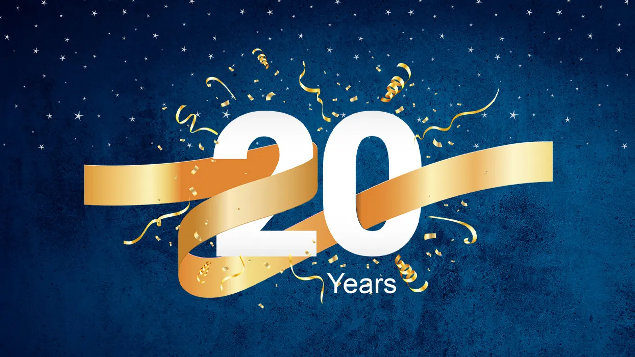 EOP Renaissance Scholars 20th anniversary celebration graphic