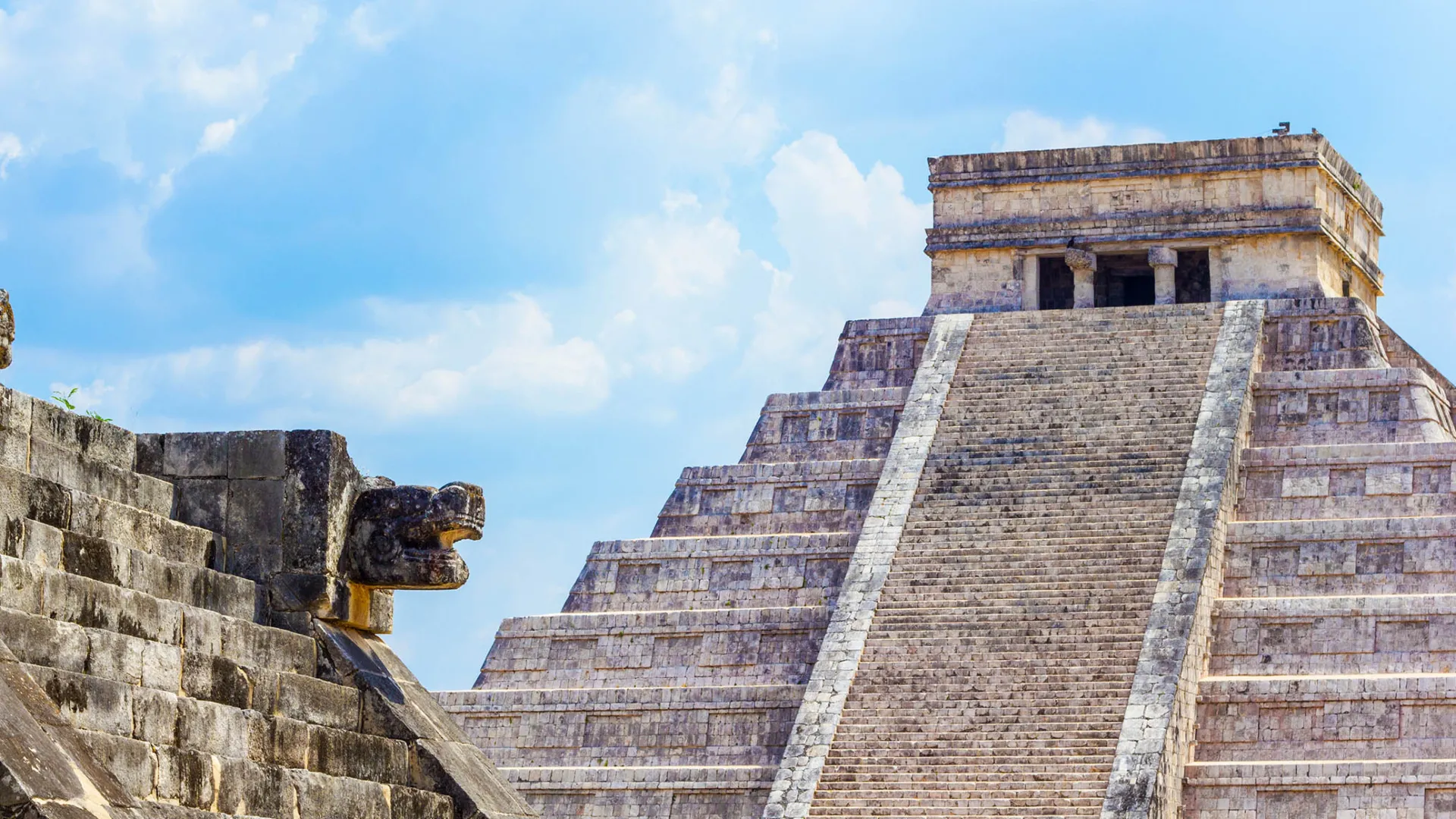 A Mesoamerican pyramid in Chichen Itza, Mexico. CSUSB will host the 2023 Spring Meeting of the Southern California Mesoamerica Network.