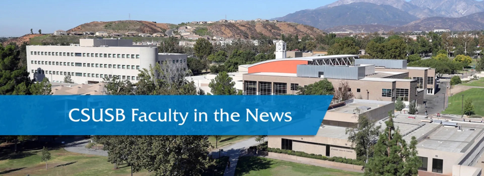 Faculty in the News logo