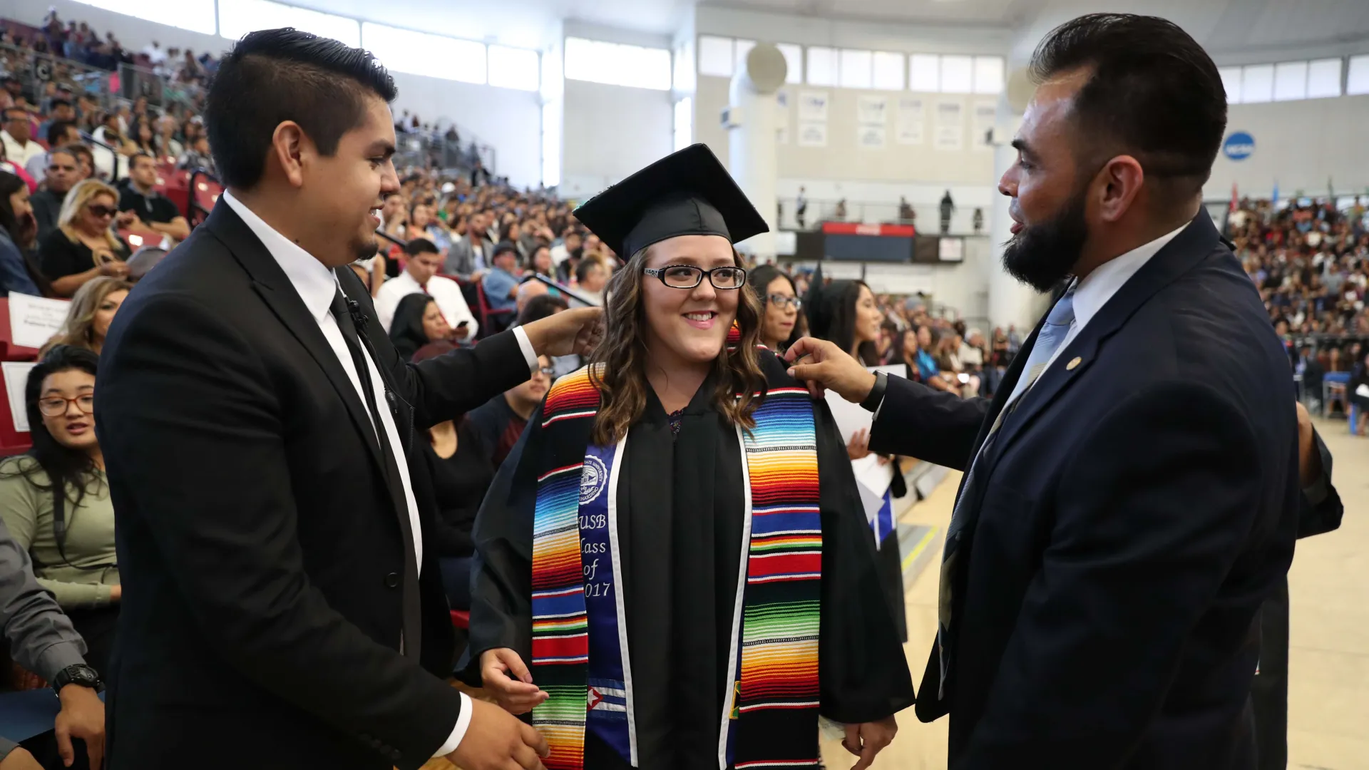 "CSUSB Latino Grad Ceremony in 2017"