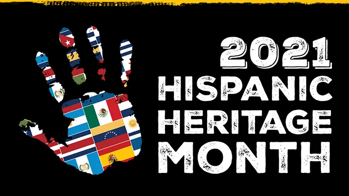Hispanic Heritage Month 2021 graphic