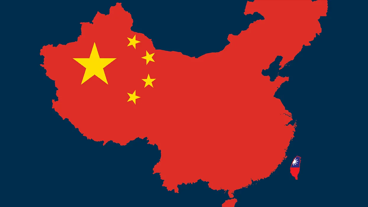 image of China map