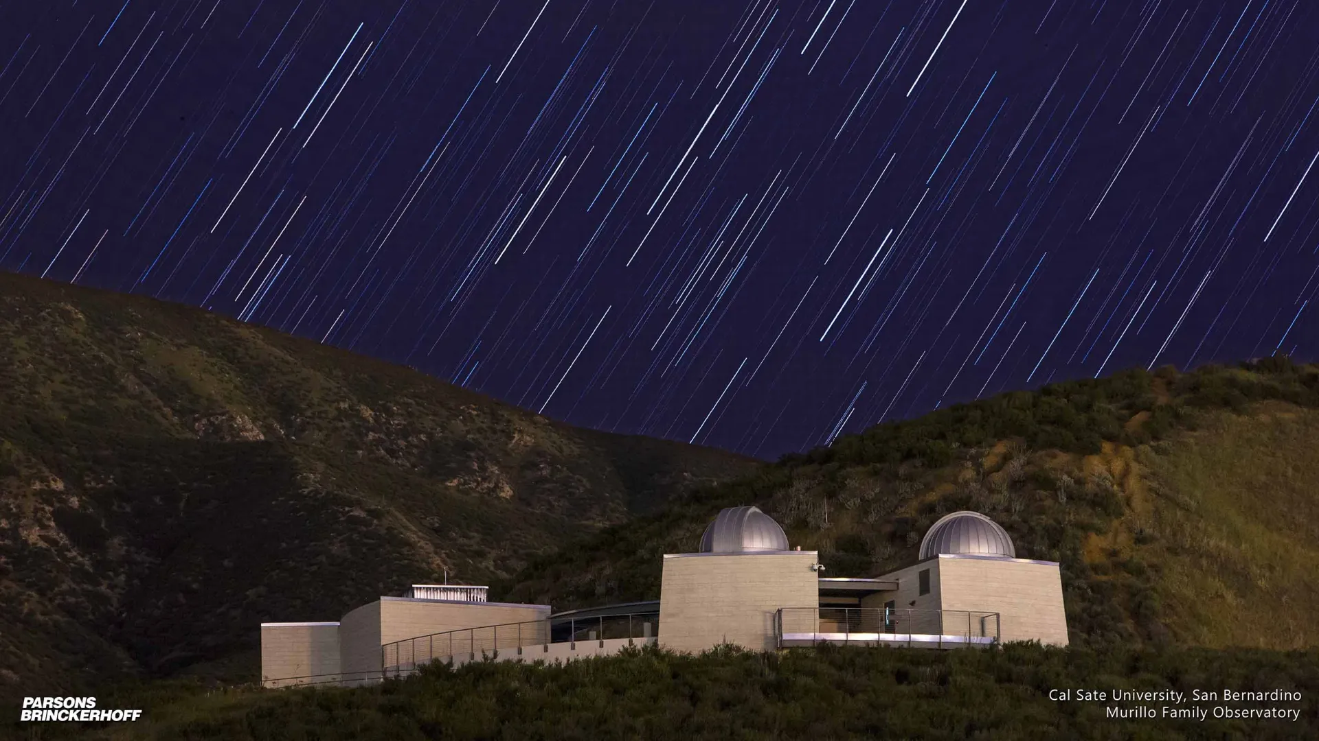 On Badger Hill overlooking the Cal State San Bernardino campus sits the Murillo Family Observatory.
