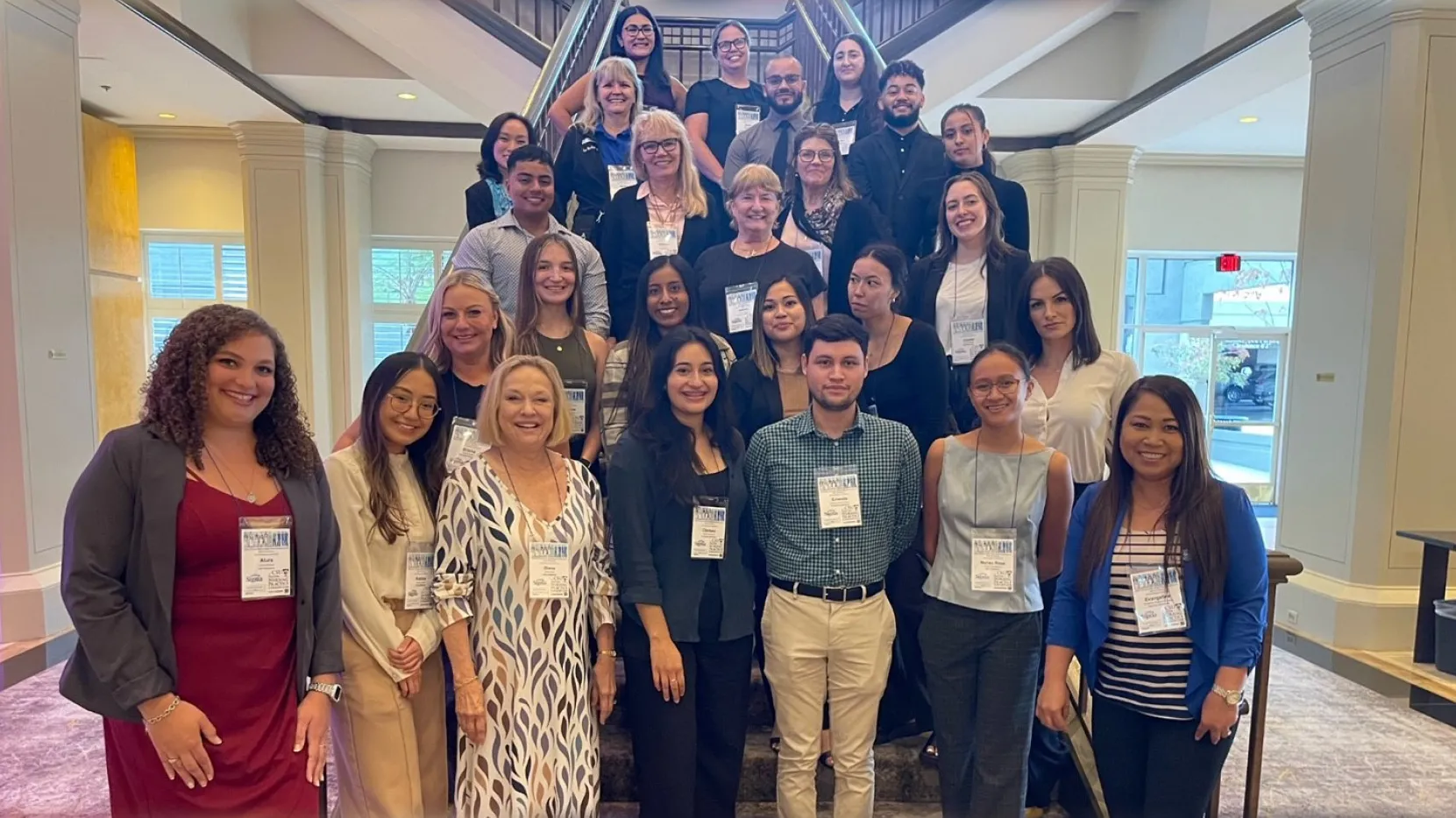 CSUSB nursing faculty and students at Sigma SoCal Odyssey Research Conference