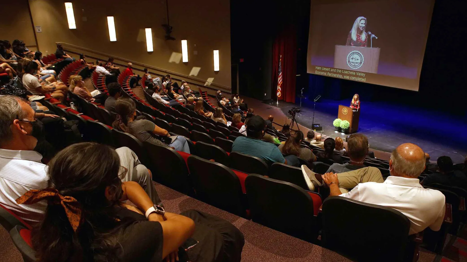 Convocation at the Palm Desert Campus welcomed students, faculty and staff on Aug. 26.