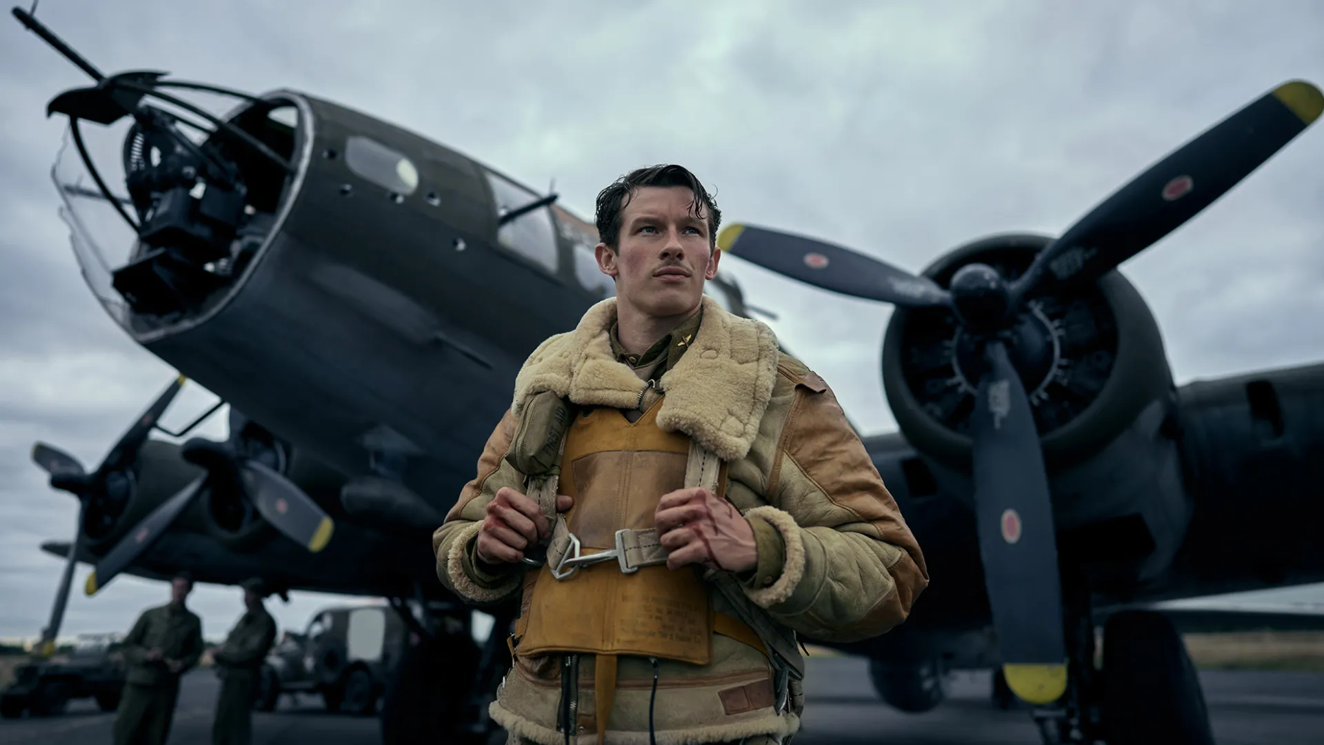 Callum Turner in "Masters of the Air," now streaming on Apple TV+. The Cal State San Bernardino Student Veterans Organization is hosting a watch party for the show on Thursday, Feb. 8, at the SMSU South Theatre.