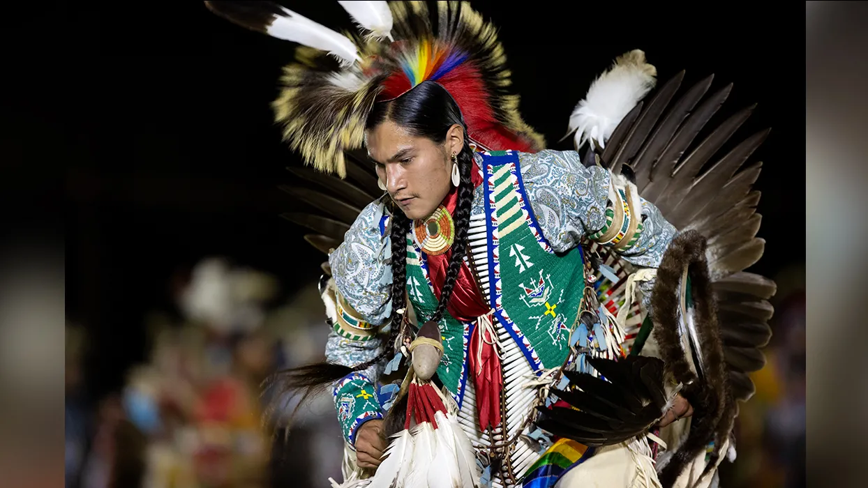 A photo from last year’s Pow Wow at CSUSB.