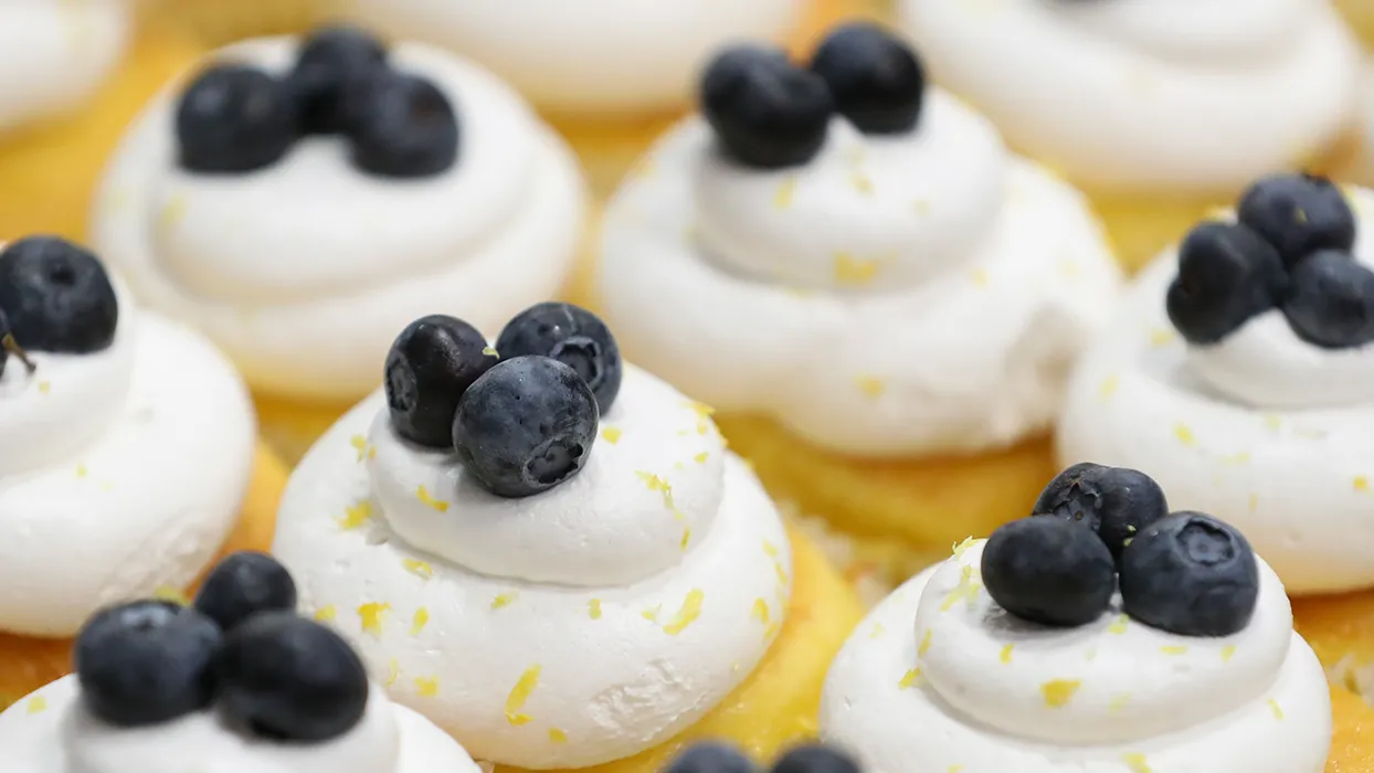 Closeup of cupcakes