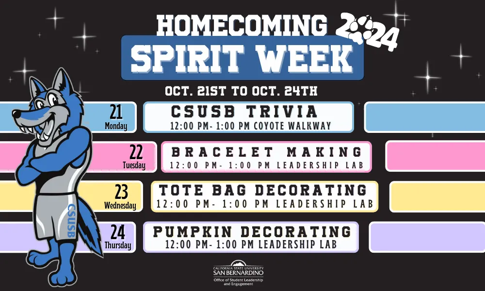 Homecoming Spirit Week