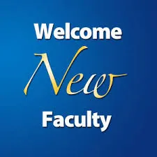 Welcome New Faculty