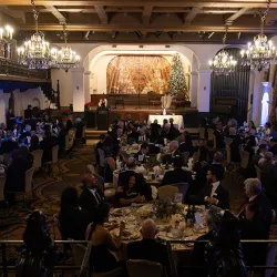 The fourth annual President’s and Philanthropic Foundation Board Holiday Dinner took place on Dec. 7.