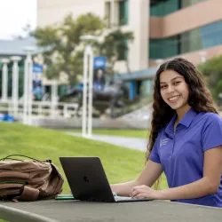 CSUSB Palm Desert Campus student Juliana Garcia