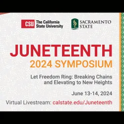 CSU 2024 Juneteenth graphic