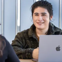 Erick Herrera, a CSUSB student double-majoring in sociology and ethnic studies