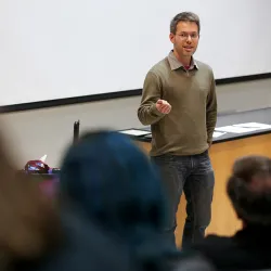 Daniel Nickerson, a biology professor and principal investigator for the COMPASS grant who will direct the new program.