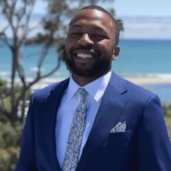 CSUSB alumnus Owen Odigie