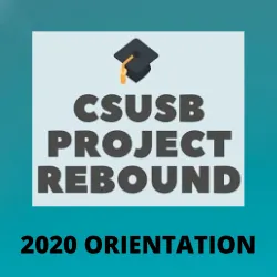 Project Rebound orientation flyer