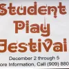 Student Play Festival Poster