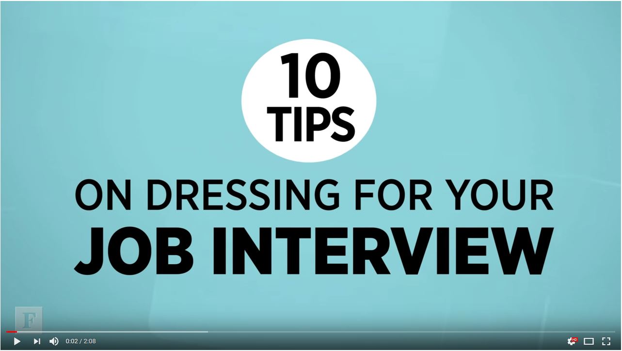 10 tips on dressing for your job interview