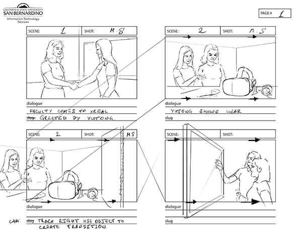 Storyboard page 1