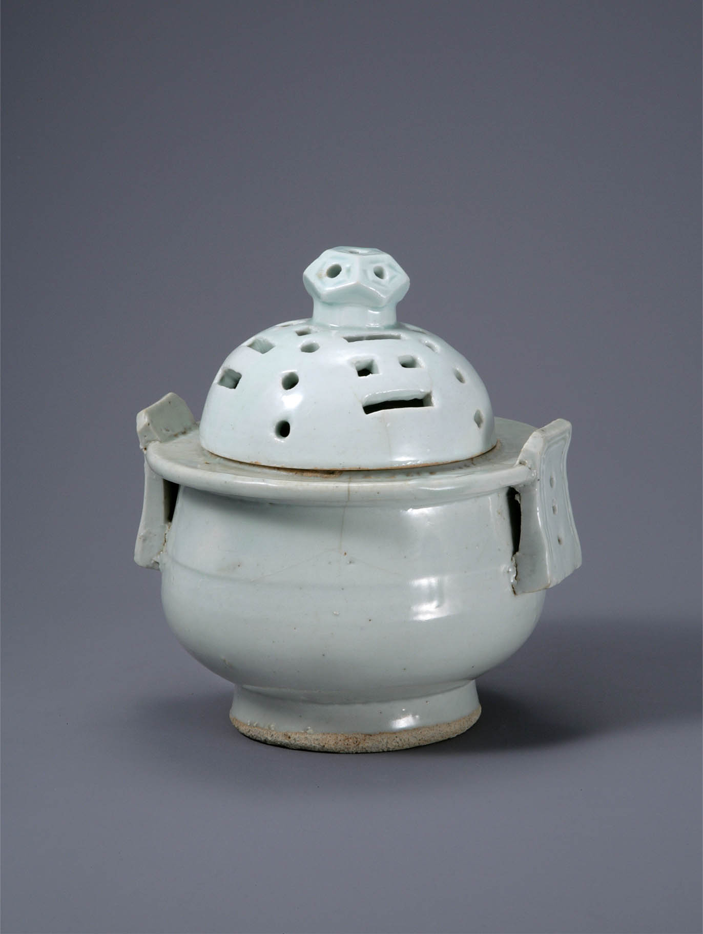 White Porcelain Incense Burner 19th century