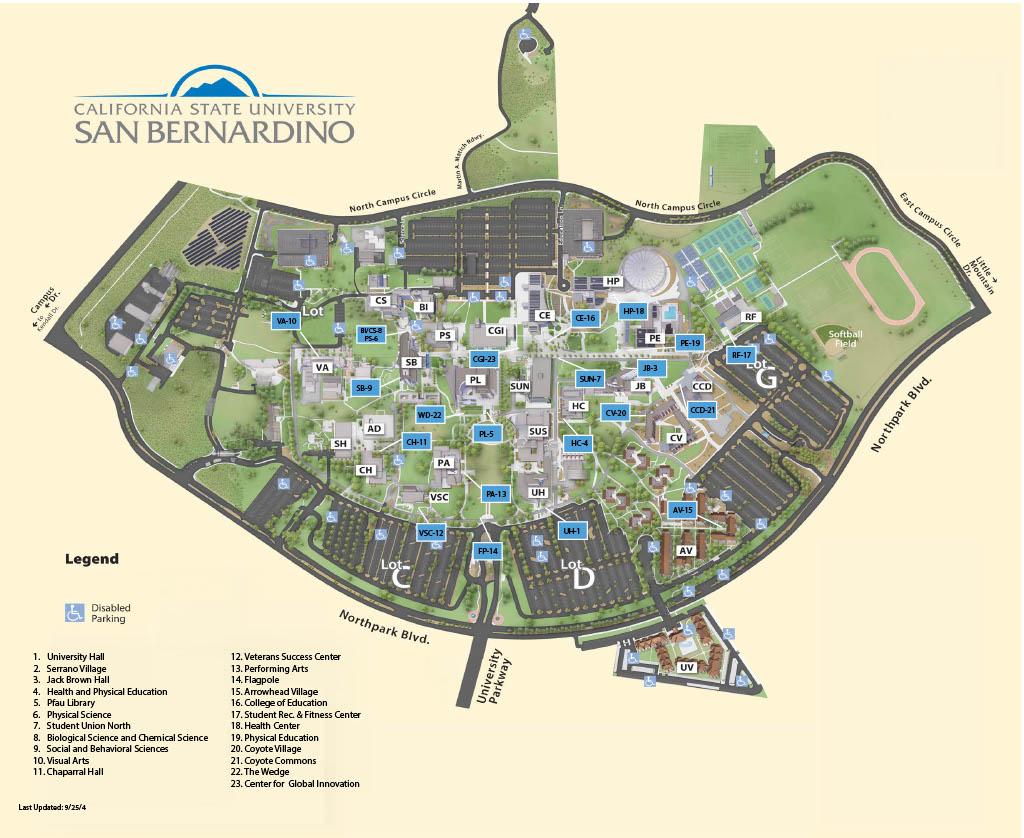 2024 Campus Cart Map Final