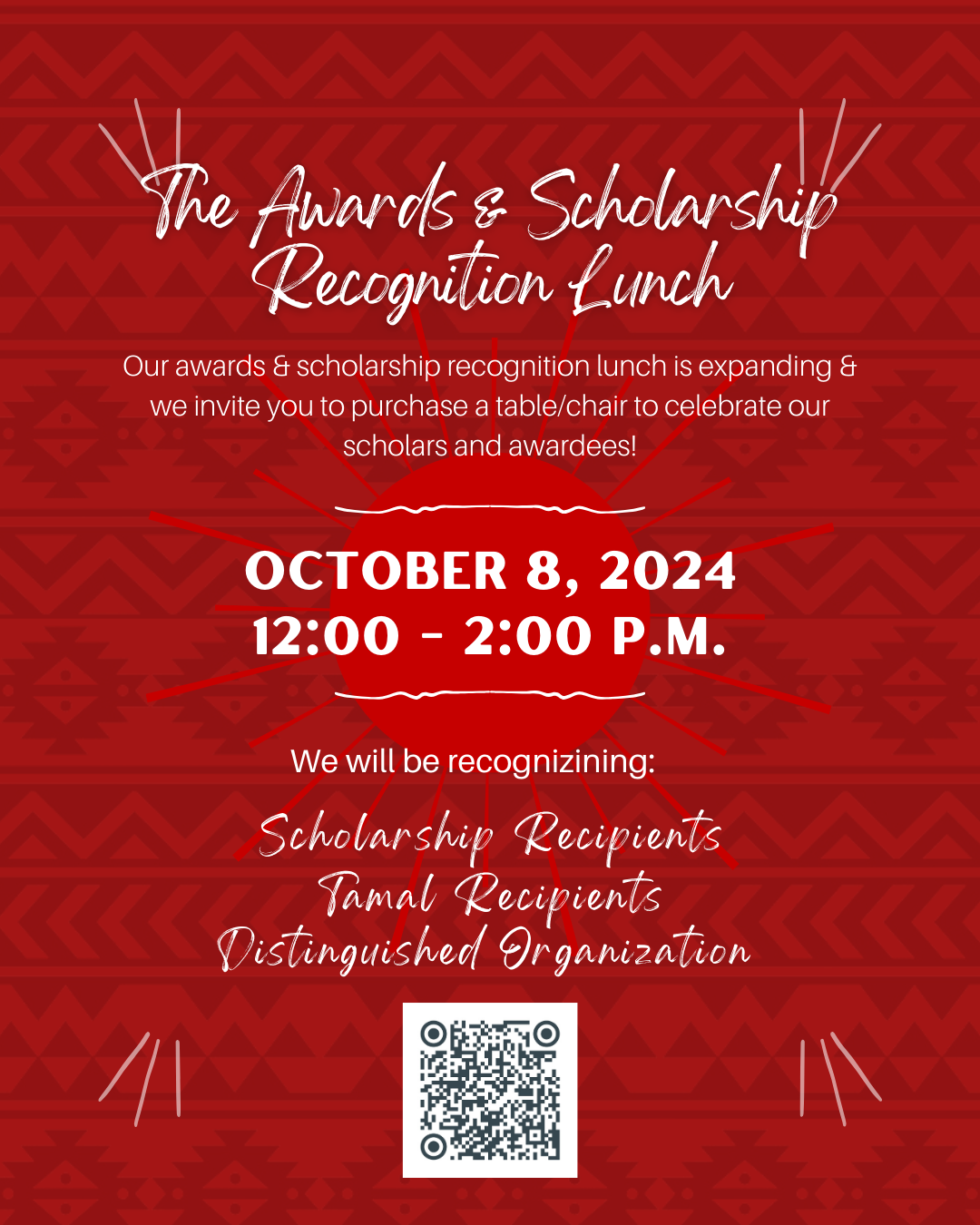 Fall 2024 ALFSS Awards and Scholarship Recognition Lunch