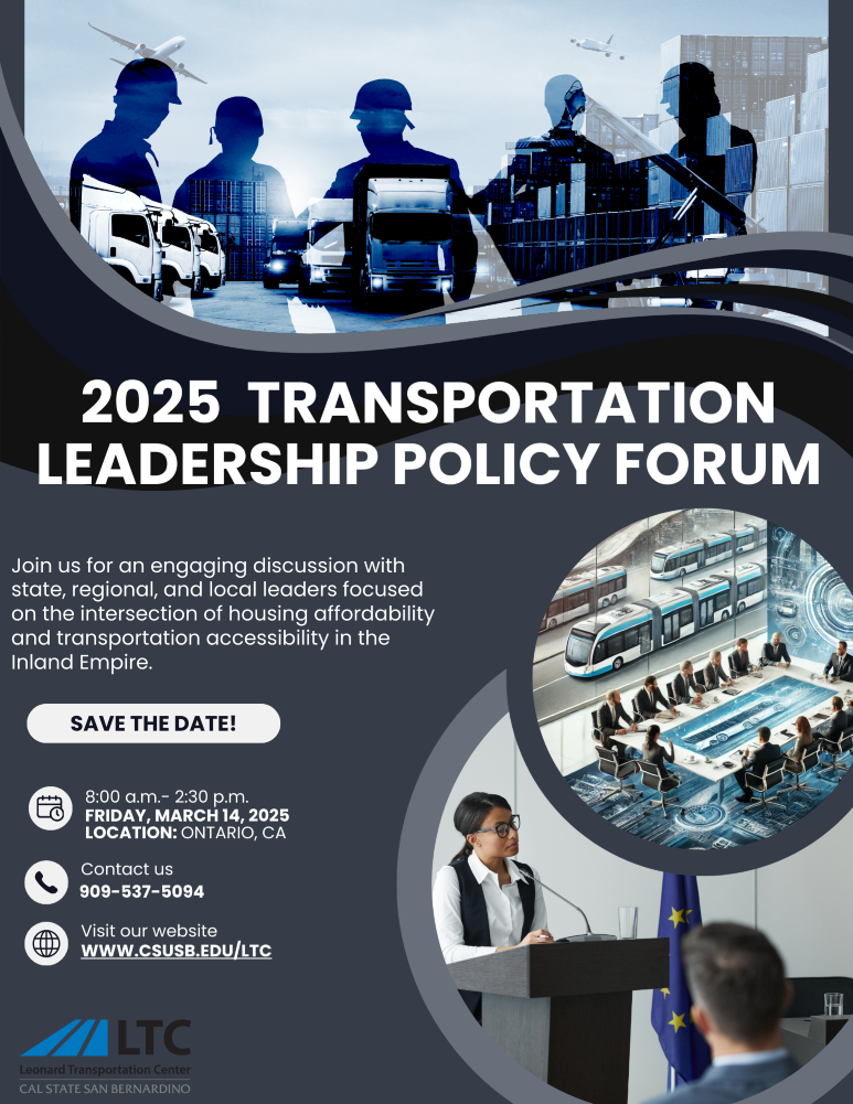 Transportation Leadership Policy Forum 