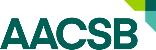 AACSB Logo - Green shades