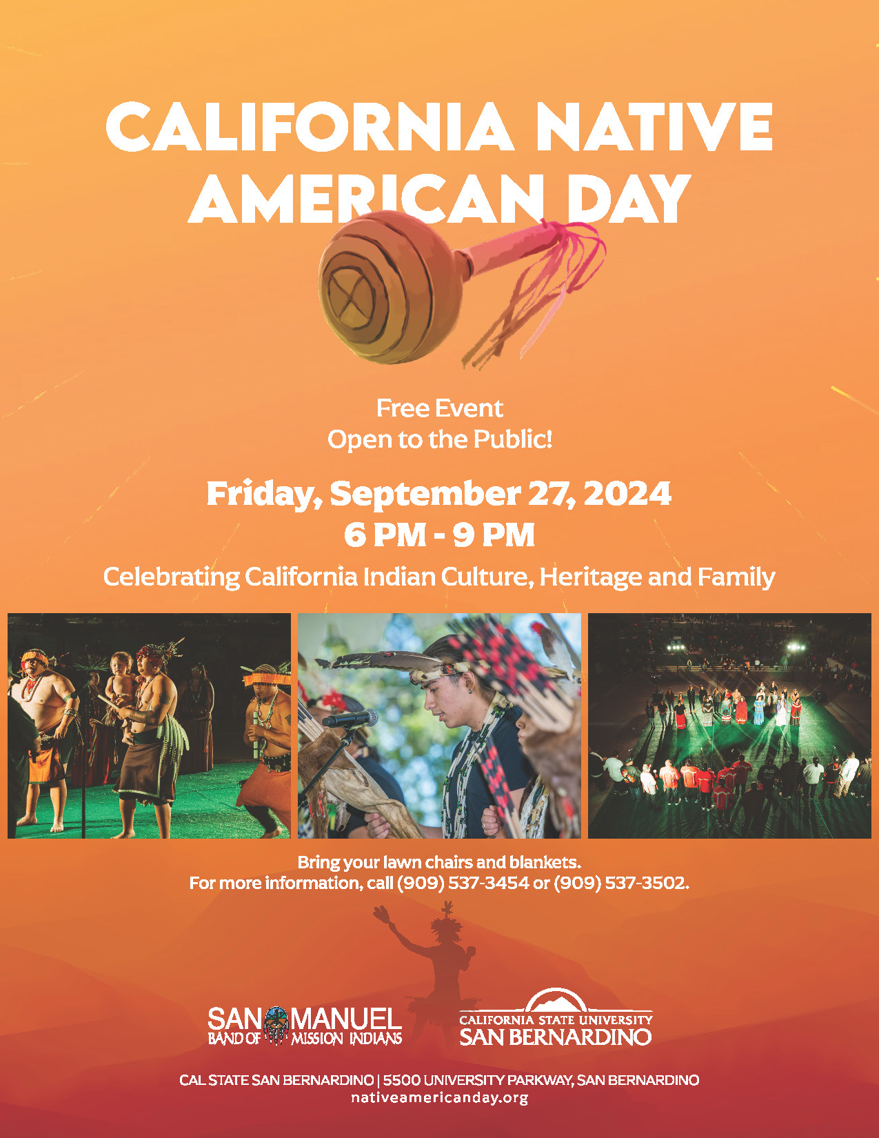 2024 California Native American Day web flyer