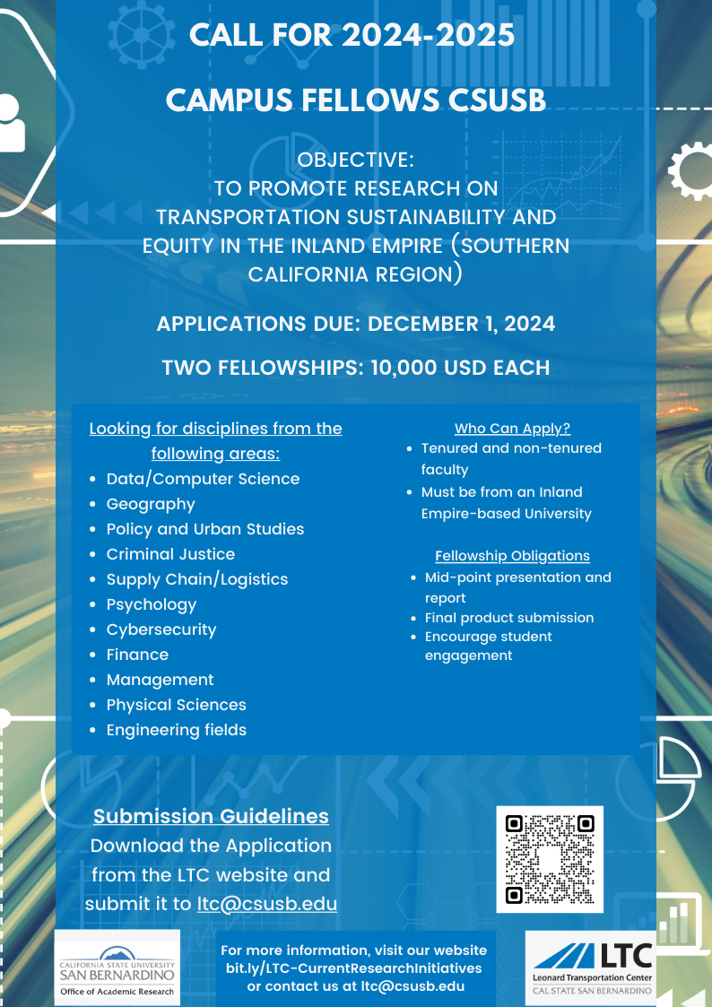 LTC Call For 2024 Faculty Research Fellowships