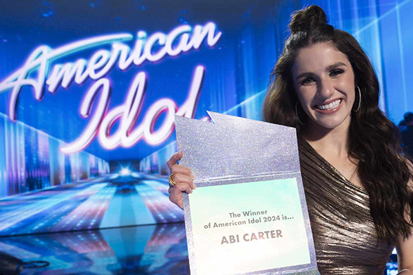 Abi Carter is the winner of season 22 of "American Idol."