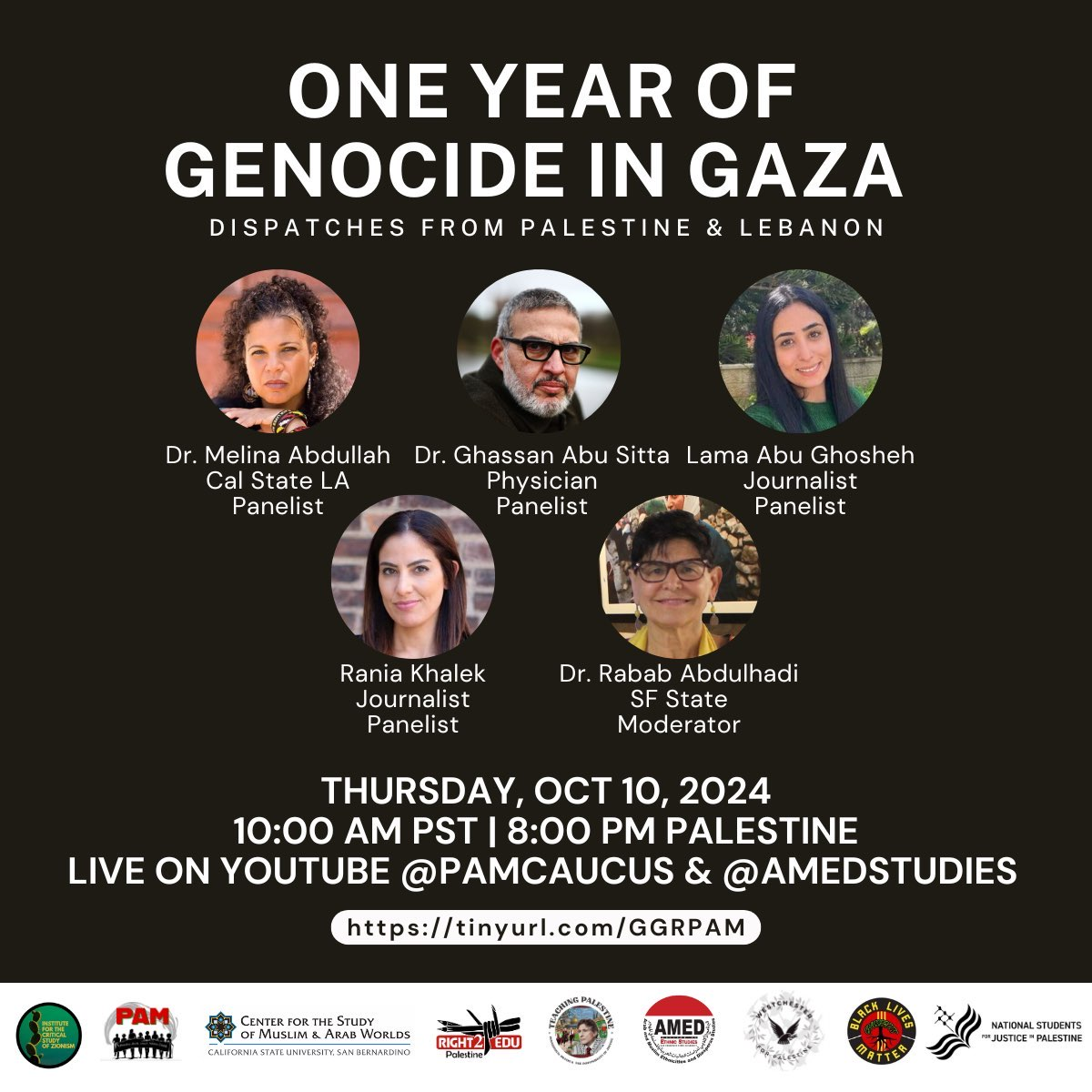 One Year of Genocide in Gaza