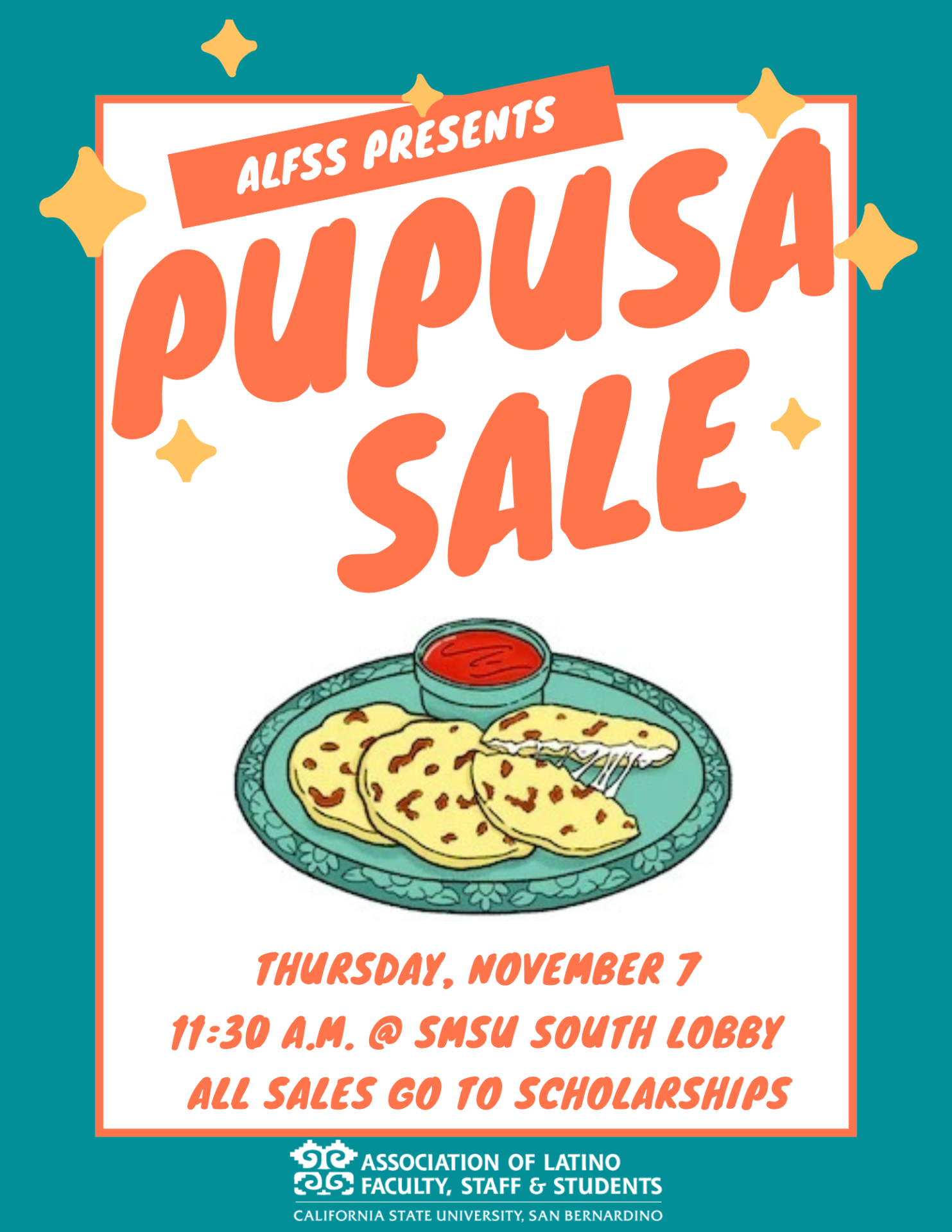 Pupusa Sale November 7 2024