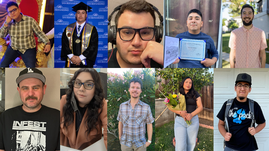 Some of the honorees are pictured here: Top Row, left to right: Moises Leon, Christian Sierra, Bshara Alsheikh, Gustavo Alonso, Levi Loup. Bottom row, left to right, Zackary Hoover, Evy Zermeno, Geoffrey Demke, Maria Mendoza Gutierrez, Nathan Camacho.